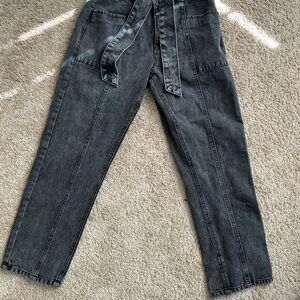 Forever 21 Charcoal Relaxed Jeans